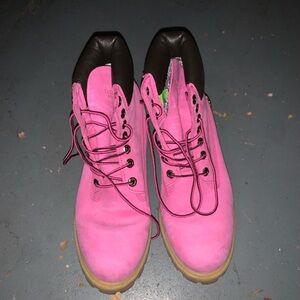 Timberland pink Boots